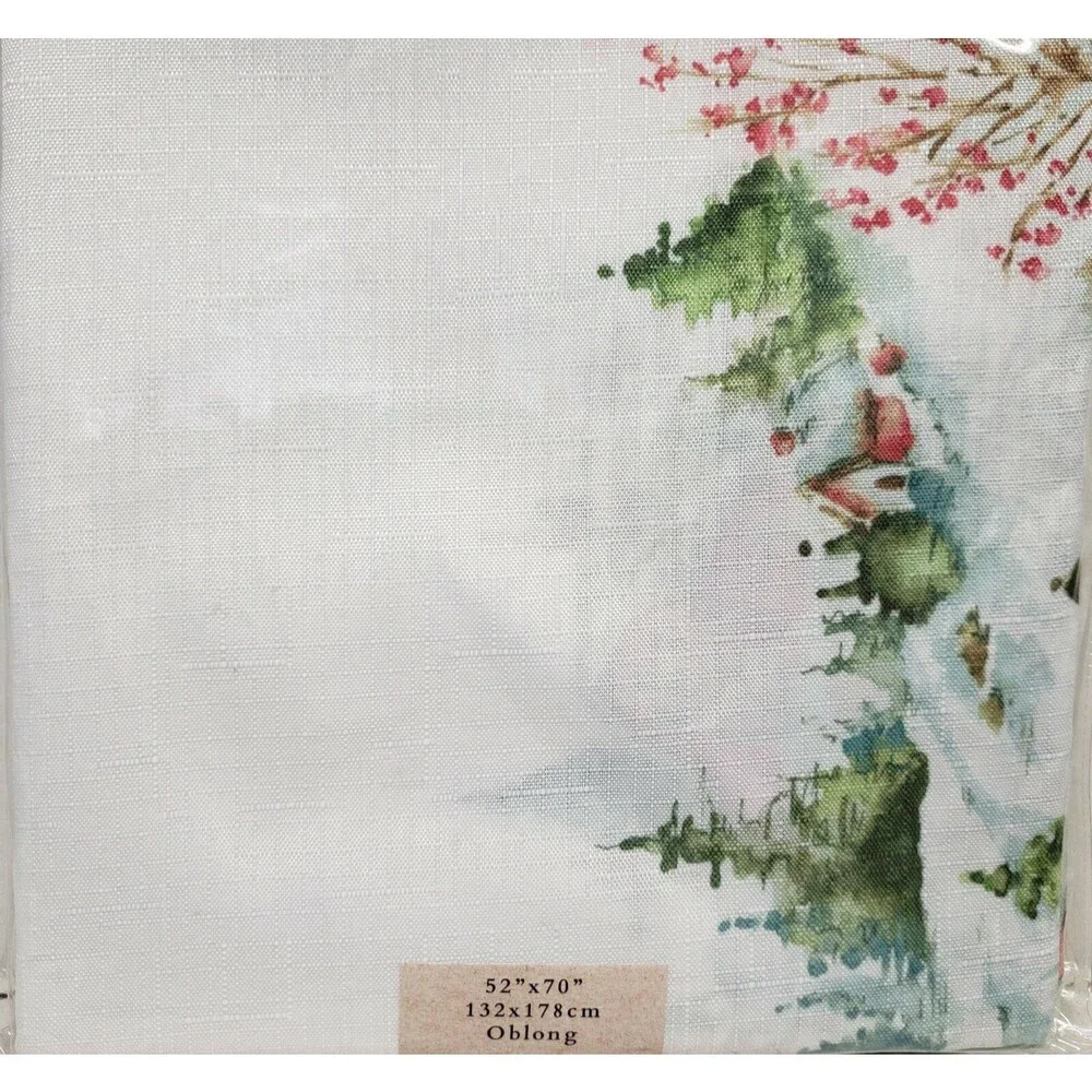 Printed Fabric Tablecloth 52